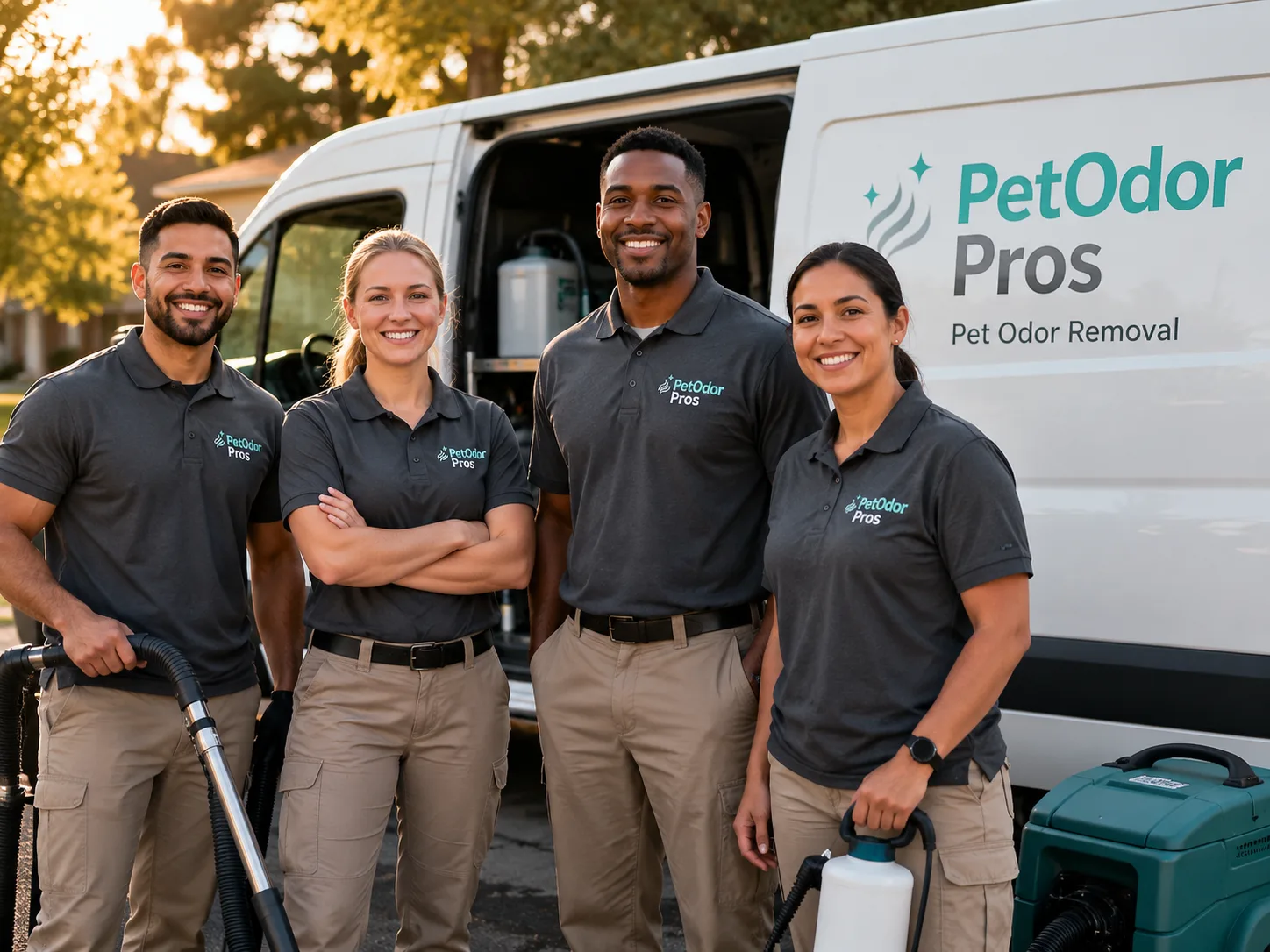 Pet Odor Removal team serving West Manchester, OH